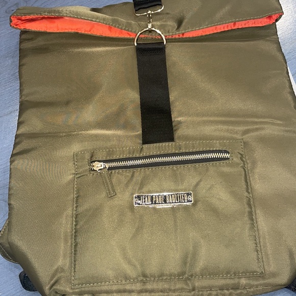 Jean Paul gaultier olive green backpack - Picture 2 of 7